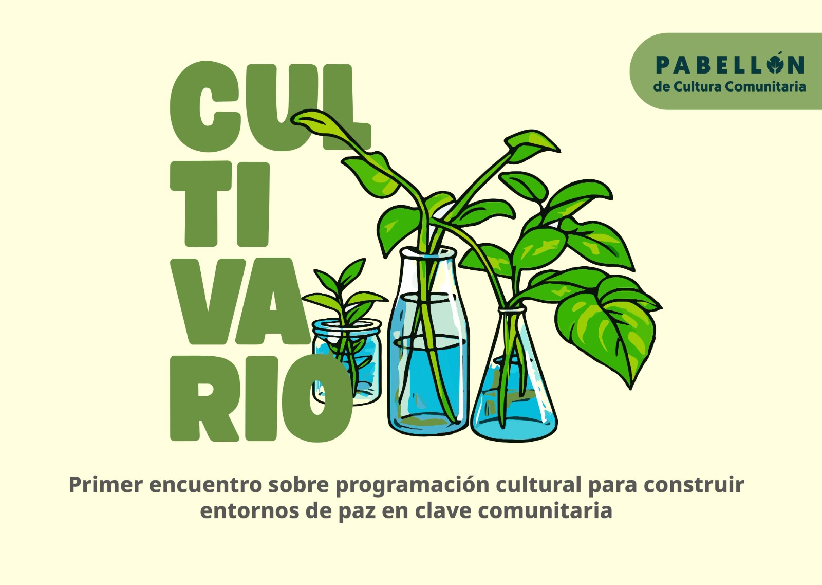 Actividad Cultural Comunitaria: Cultivario. Encuentro sobre programación cultural para construir entornos de paz en clave comunitaria