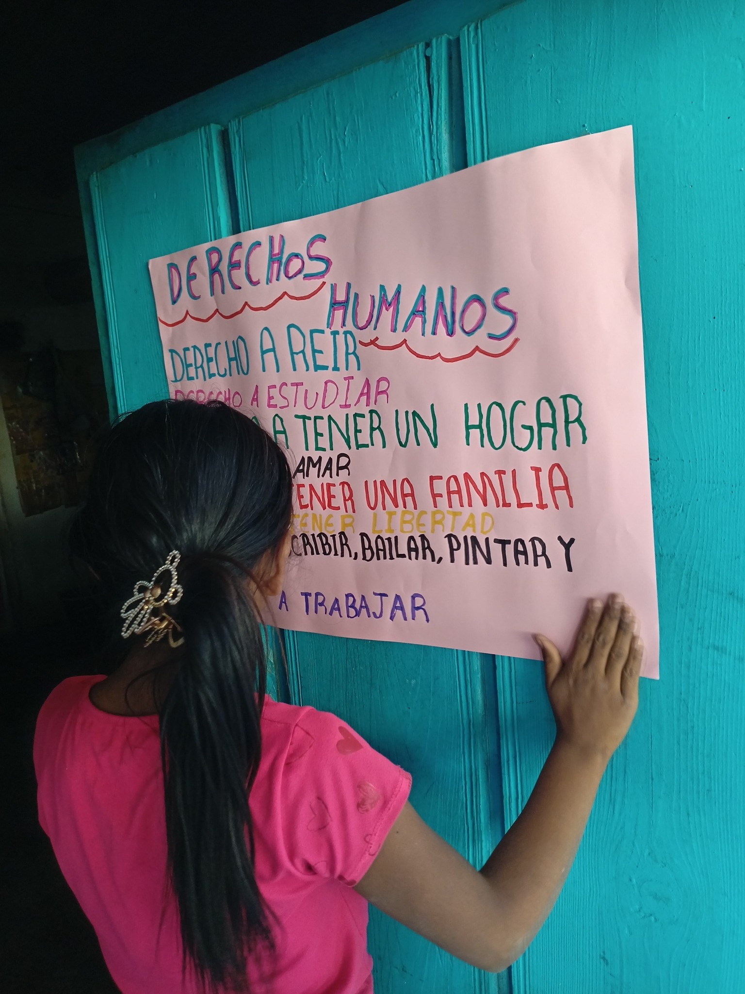 Actividad Cultural Comunitaria: ¿Qué son los derechos humanos?