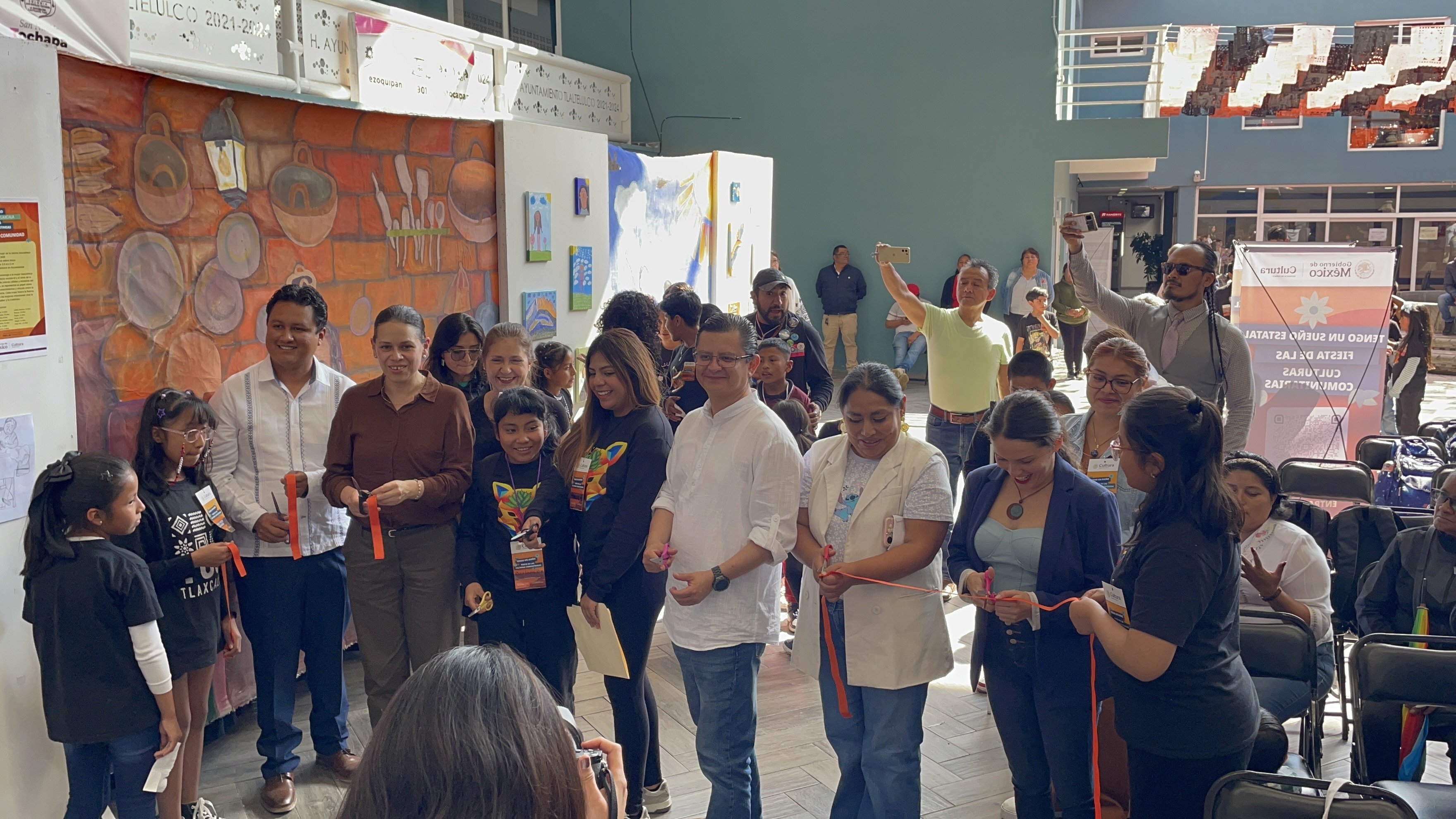 Actividad Cultural Comunitaria: Fiesta Voces por la paz Tlaxcala. Sembradores de paz