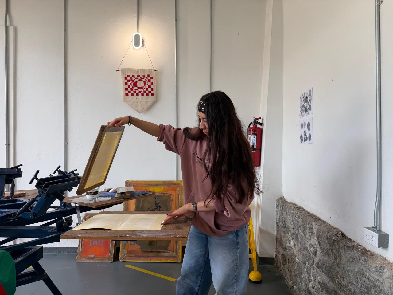 Taller libre de serigrafía