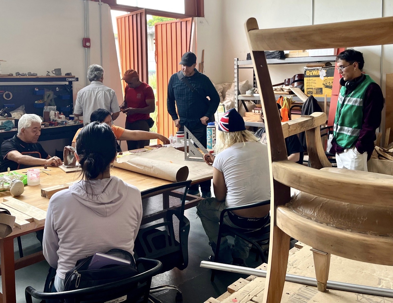 Actividad Cultural Comunitaria: Madera