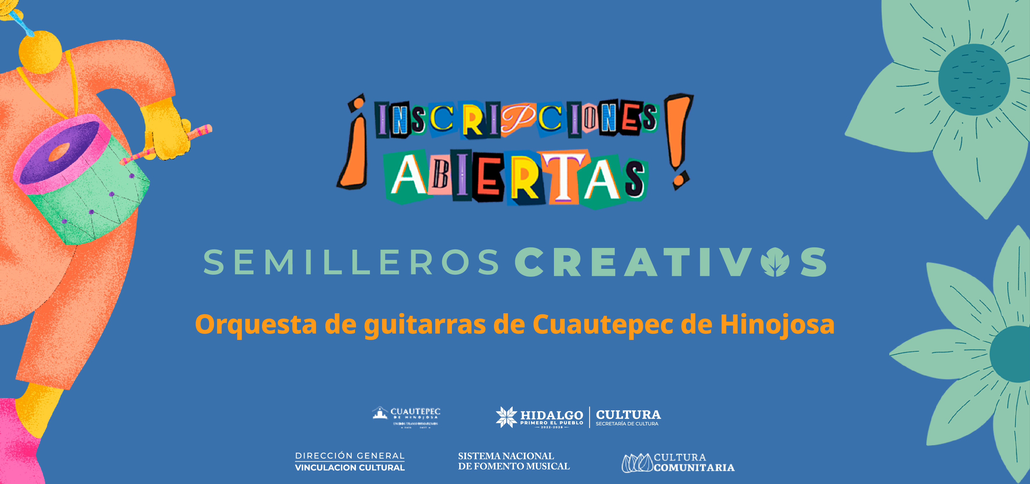 Entrada:Invitación para formar parte de la Orquesta de guitarras de Cuautepec de Hinojosa
