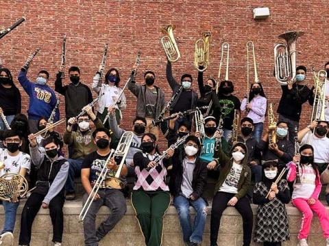 Semillero Creativo de Banda sinfónica comunitaria del CEMYP