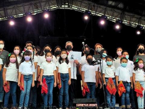 Semillero Creativo de Coro comunitario en movimiento de Chilpancingo