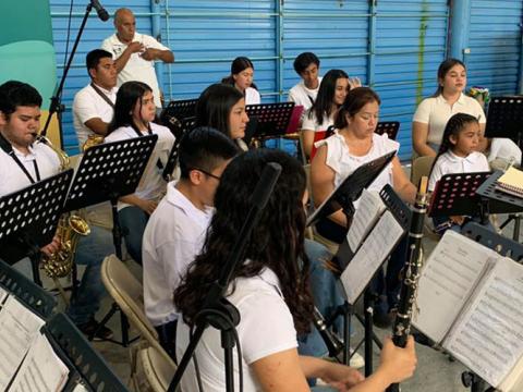 Semillero Creativo de Banda sinfónica comunitaria de Ciudad Victoria