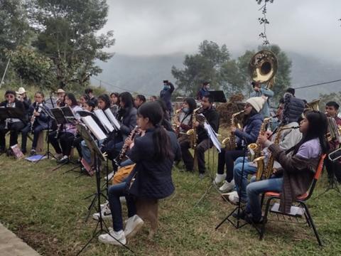 Semillero Creativo de Banda sinfónica comunitaria de 